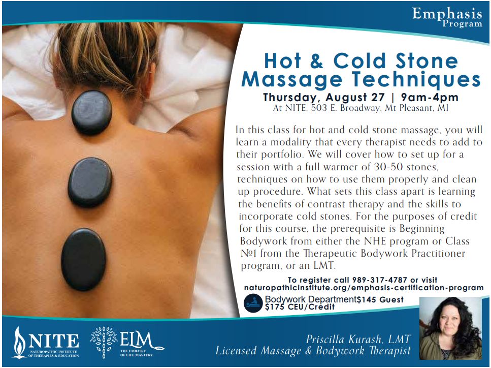 Hot and Cold Stone Massage Techniques